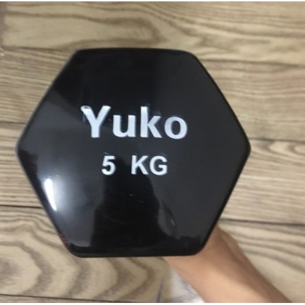 Tạ tay cao su cao cấp Yuko 5 kg