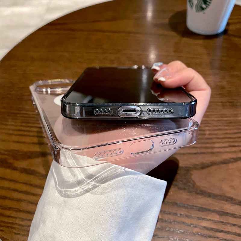 Ốp Điện Thoại Trong Suốt Từ Tính Không Dây Cho iphone 12 Pro MAX 13 Pro MAX