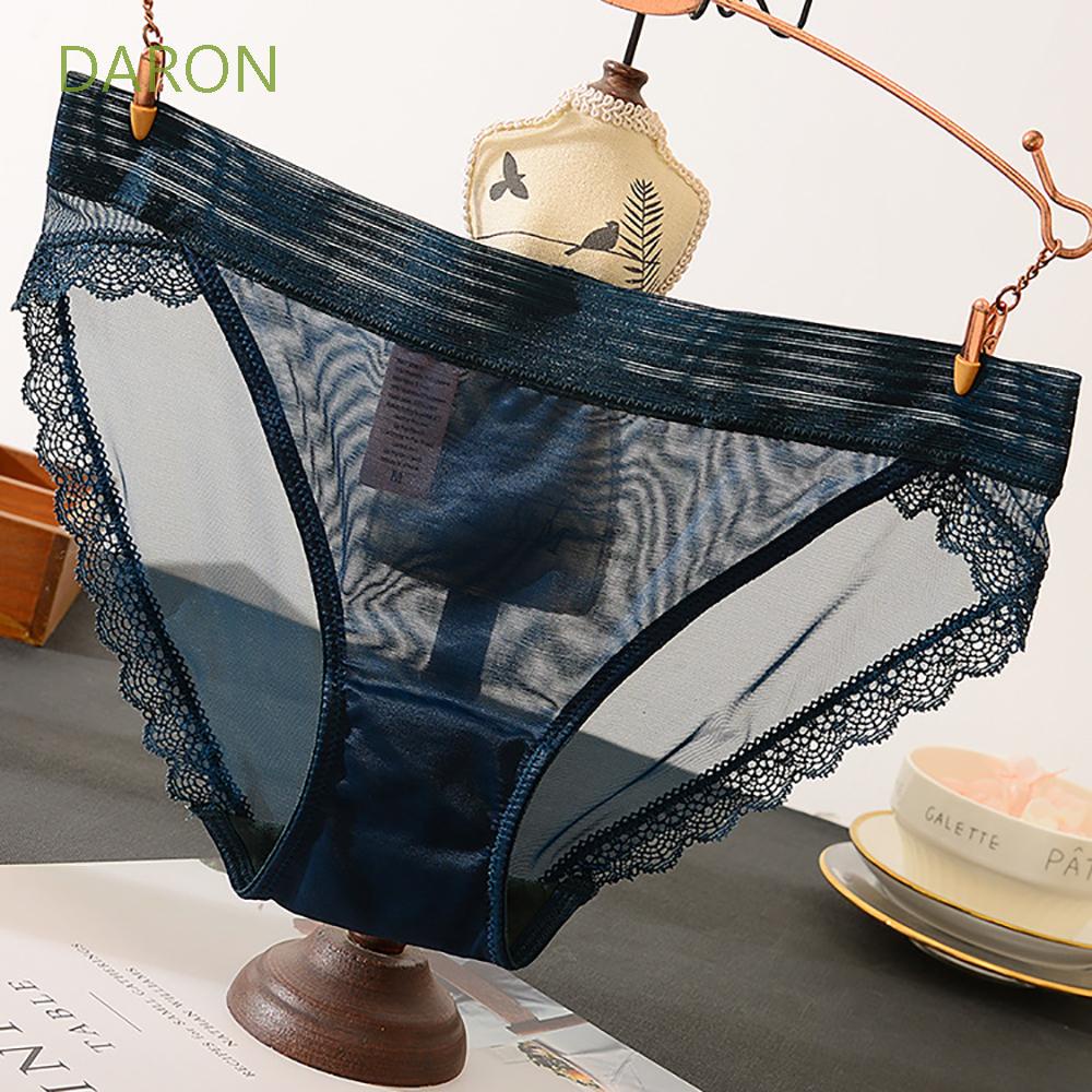 Quần lót nữ trong suốt không đường may phối ren quyến rũ | BigBuy360 - bigbuy360.vn