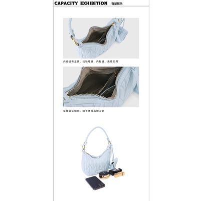 Túi Đeo Chéo Họa Tiết Ca Rô Thời Trang Thanh Lịch Dành Cho Nữ