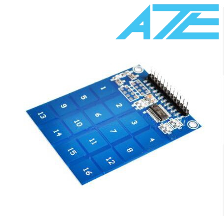Module Bàn Phím Cảm Ứng Chạm 16 kênh TTP229 - (1F4 - 2)