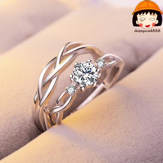Nhẫn Đôi Bạc 925 Ta Mãi Thuộc Về Nhau Gây Bão Vì Quá Hot !