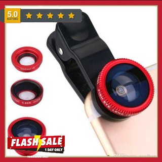 Ống lens 3 trong 1 chụp ảnh đa năng cho tất cả các dòng điện thoại