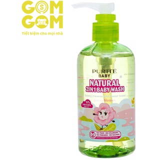 Sữa tắm gội purité baby hoa anh đào 250ml