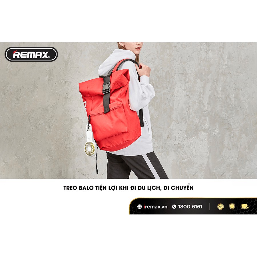 Quạt mini USB móc treo Remax RLFN33. Quạt tiện lợi chính hãng HAGU. | BigBuy360 - bigbuy360.vn