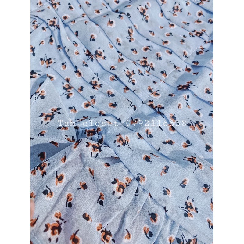 Đầm hoa 2 dây - TK418