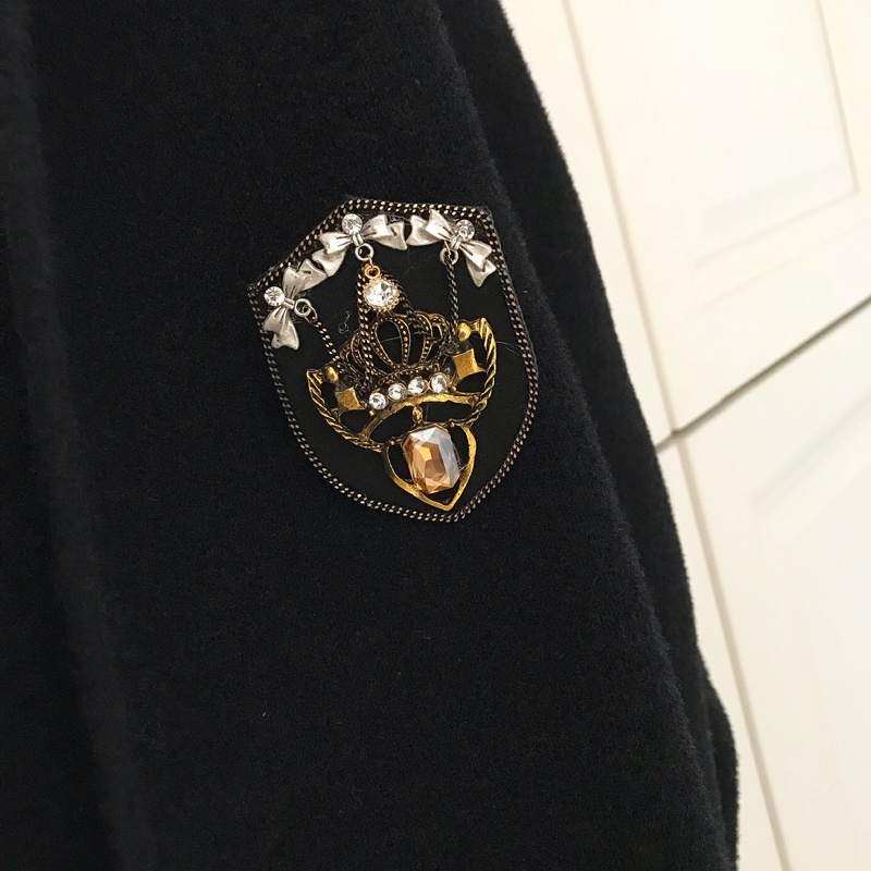 Ghim Cài Áo Đính Ngọc Trai Nhân Tạo Phong Cách Baroque Thời Trang