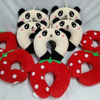 Gối kê cổ dâu tây.