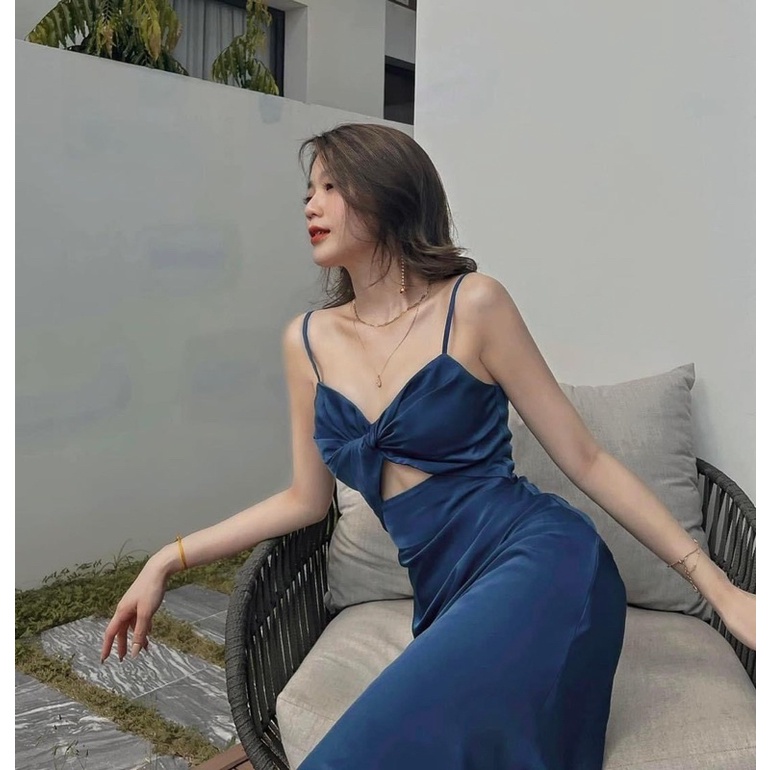 Maxi lụa dáng dài