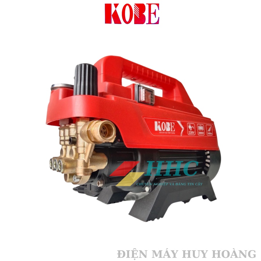 Máy rửa xe KOBE 3000W có chỉnh áp | dây cáp dài 15m