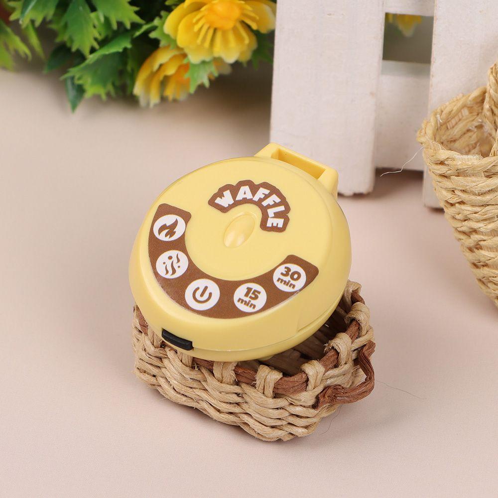 RAINBOW 1 Bộ Lò Vi Sóng Điện Mini Màu Sắc Ngẫu Nhiên Phụ Kiện Nhà Bếp Đồ Chơi Búp Bê 1 / 6 1 / 12