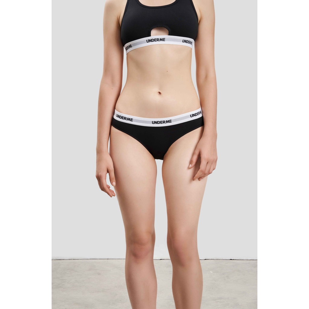 Quần lót nữ Cotton Underme dáng HIPSTER dáng hông xẻ cao chất liệu cotton thoáng mát - UDM006