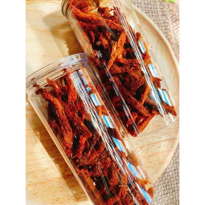 Khô Bò Que Vị Truyền Thống Hũ 300g - Ăn Vặt Hà Nội