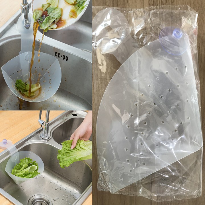 PHỄU LỌC RÁC THÔNG MINH, Phễu Lọc Rác Bồn Rửa Chén Chất Liệu Nhựa PP Siêu Bền