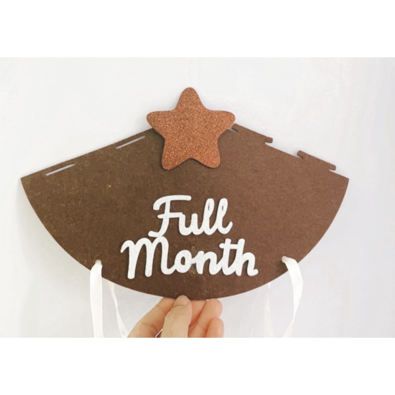 Mũ Full Month - Đầy tháng cho bé by LemonDecor