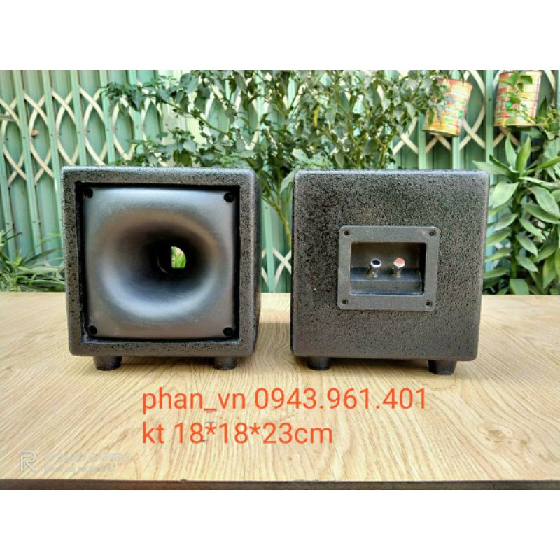 Vỏ loa treble kèn 20*20cm