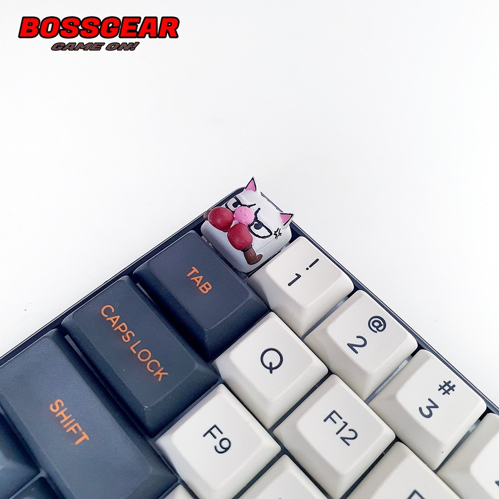 Keycap Lẻ Hình Okorizaru Khỉ Lợn cực dễ thương ( keycap resin độc lạ )( Keycap Artisan )