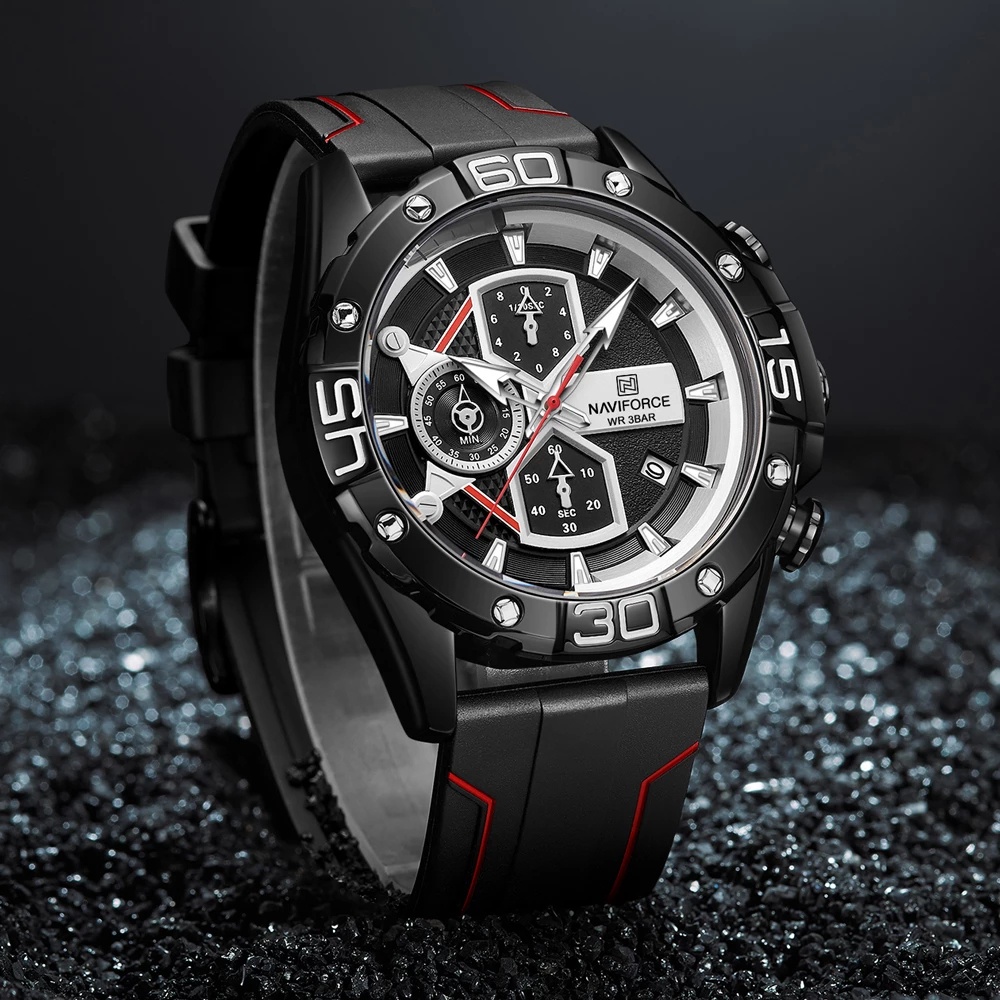 Naviforce Đồng Hồ Thể Thao Chống Thấm Nước Thời Trang Cho Nam