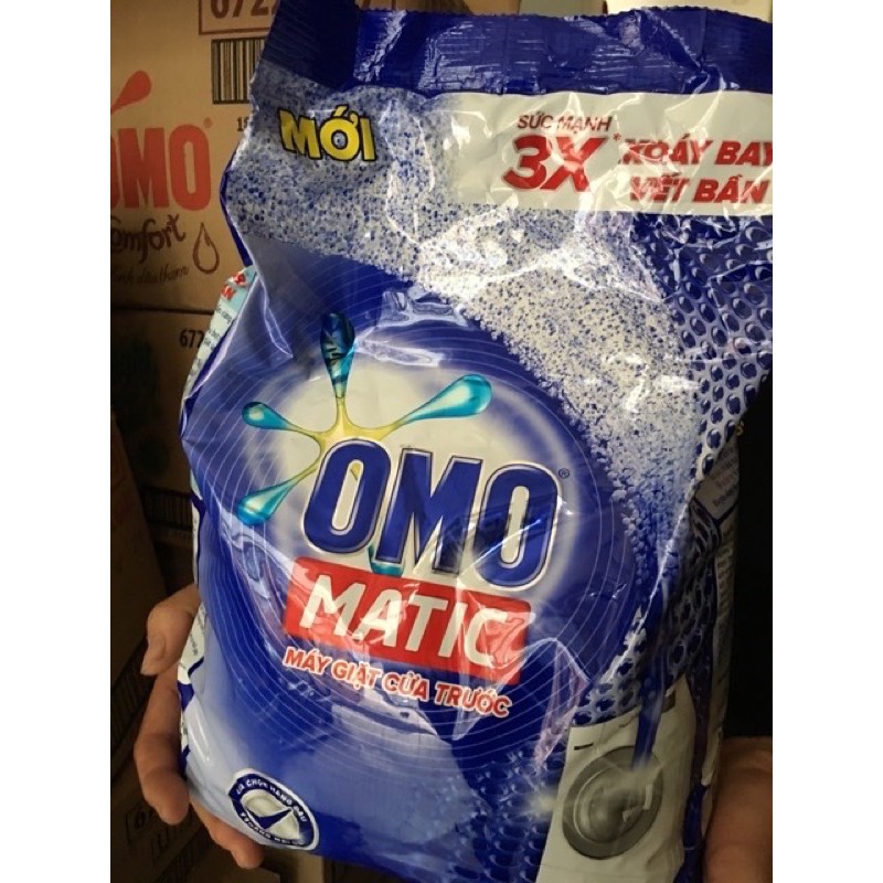 Bột giặt OMO matic cửa trước 6kg/ 6kg máy đỏ