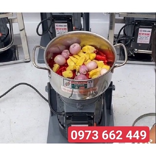 Máy xay riềng, sả, hành tỏi và các đồ tươi sống, xay thịt cá làm giò chả