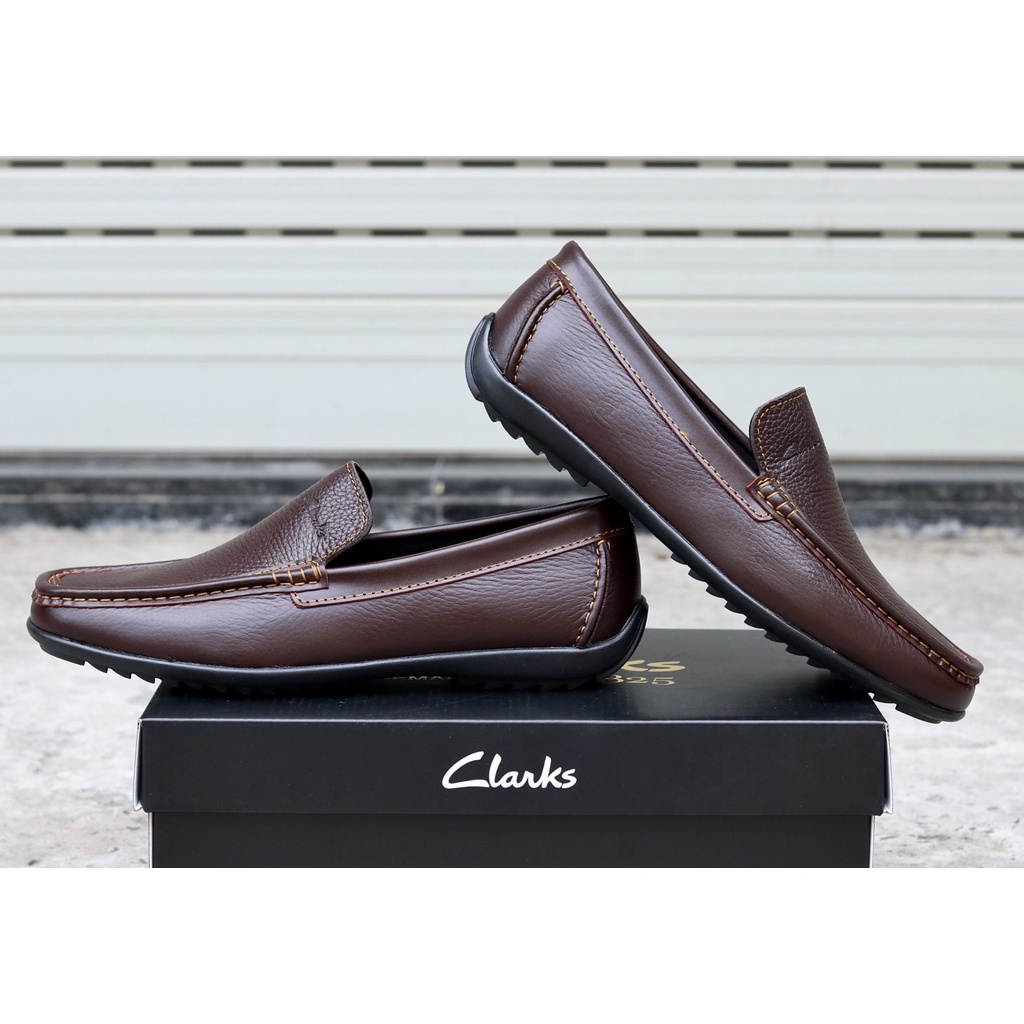 Giày lười nam da bò cao cấp, nhập Thái Lan Full hộp, bảo hành 2 Năm, mã SP CL02N, Thai Fashion Store