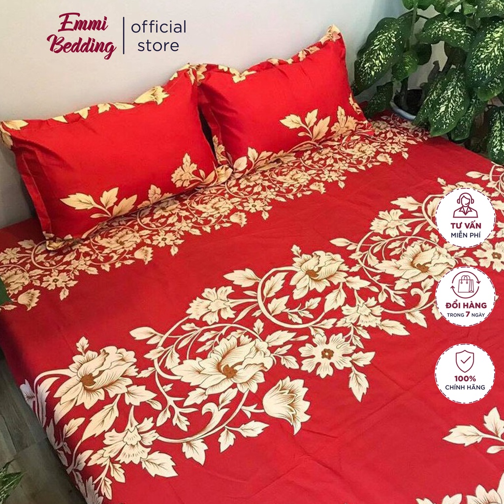 [BST 2]Bộ ga gối cotton poly Emmibedding store các mẫu siêu đẹp