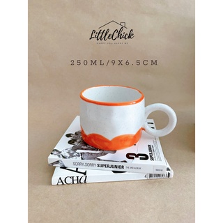 Cốc sứ hoa ly sứ dễ thương #littlechickhome