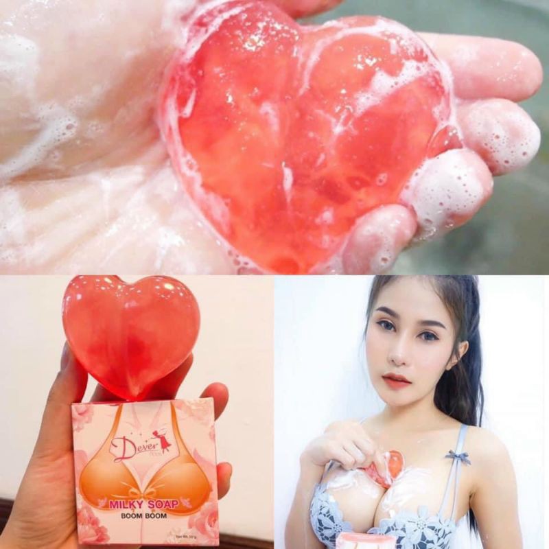 Milky soap xà phòng tăng v1