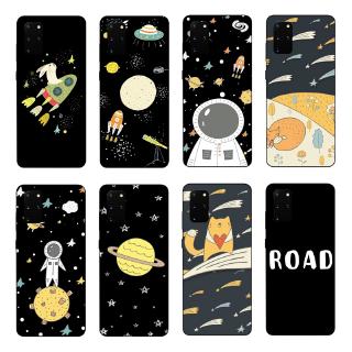 Ốp điện thoại silicon TPU mềm chống sốc chủ đề vũ trụ cho Samsung Galaxy Note 20 Pro/Note 9/Note 8/Note 5/Note 4