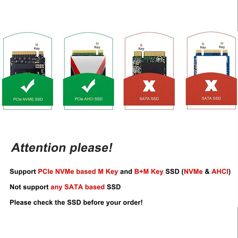 Set 10 Bộ Chuyển Đổi M.2 Nvme Sang Ssd Cho Macbook Air Pro A1465 A1466 A1502 | BigBuy360 - bigbuy360.vn