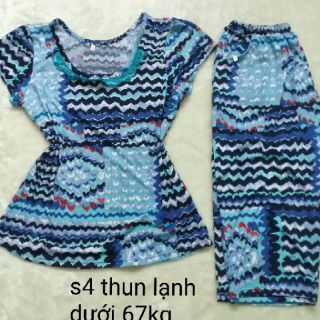 Size 4- đồ bộ dài thun gân