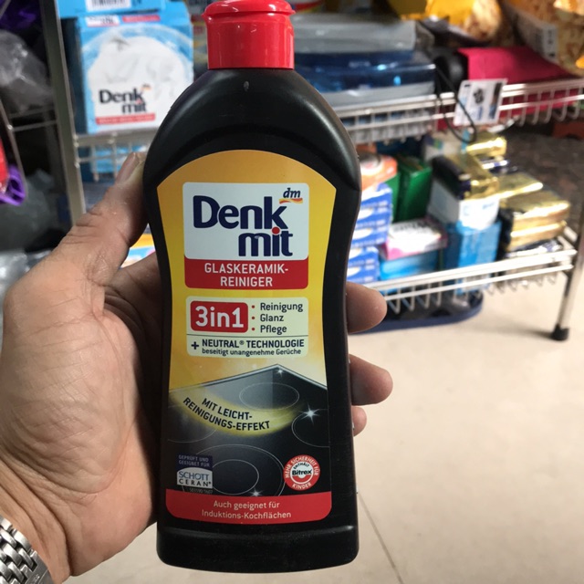 Dung dịch vệ sinh bếp từ Denkmit 3in1 300ml của Đức