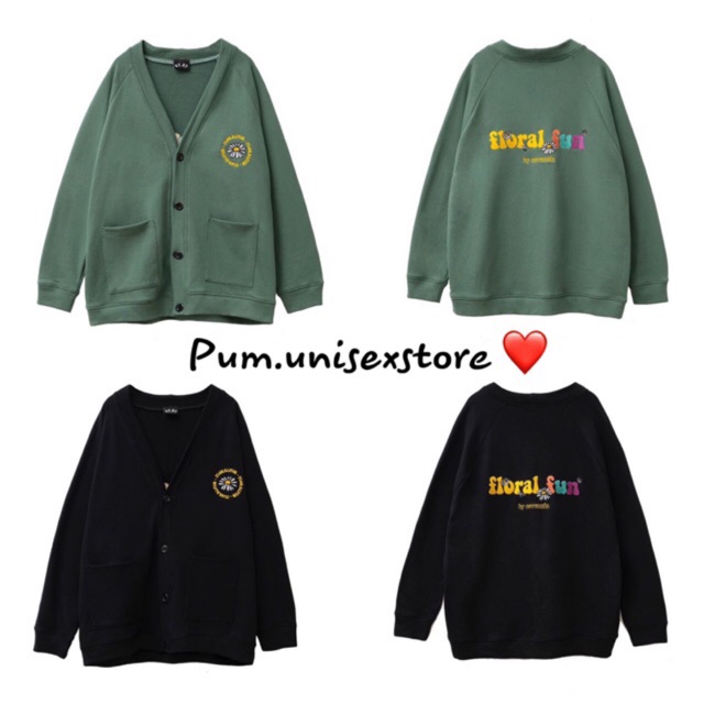 Áo khoác CARDIGAN FLORAL 5 màu | BigBuy360 - bigbuy360.vn