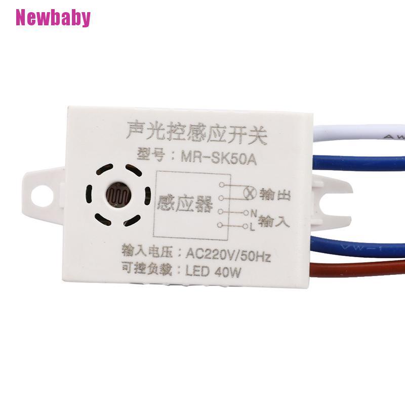 Mô Đun Cảm Biến Giọng Nói Thông Minh 220V Có Đèn