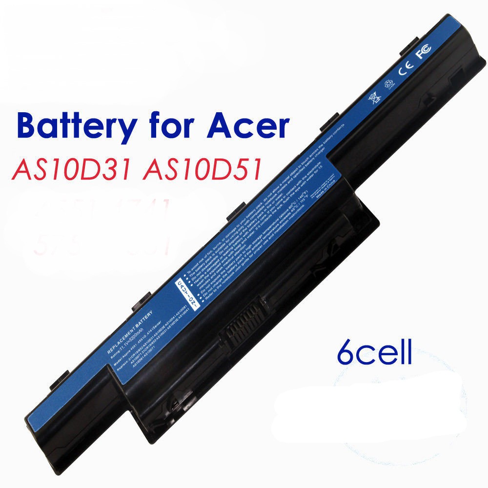 Pin laptop Acer Aspire 4741 4738 AS10D31 AS10D51 6cell hàng zin