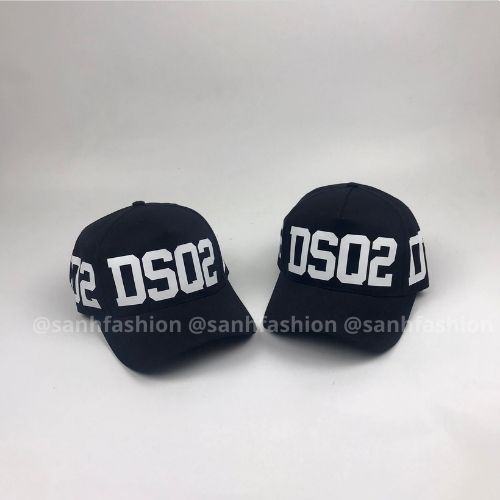 Mũ lưỡi trai thêu hình chữ DSQ2 Nón kết chất kaki cao cấp thời trang form unisex nam nữ K48