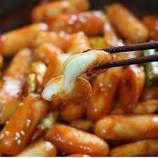 bánh gạo tokbokki nhân phô mai 1kg (gói đỏ)