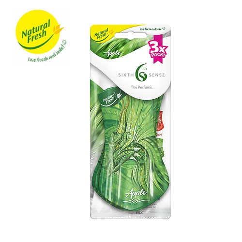 Miếng thơm treo xe hơi, tủ đô, phòng ngủ Tulip Natural Fresh.