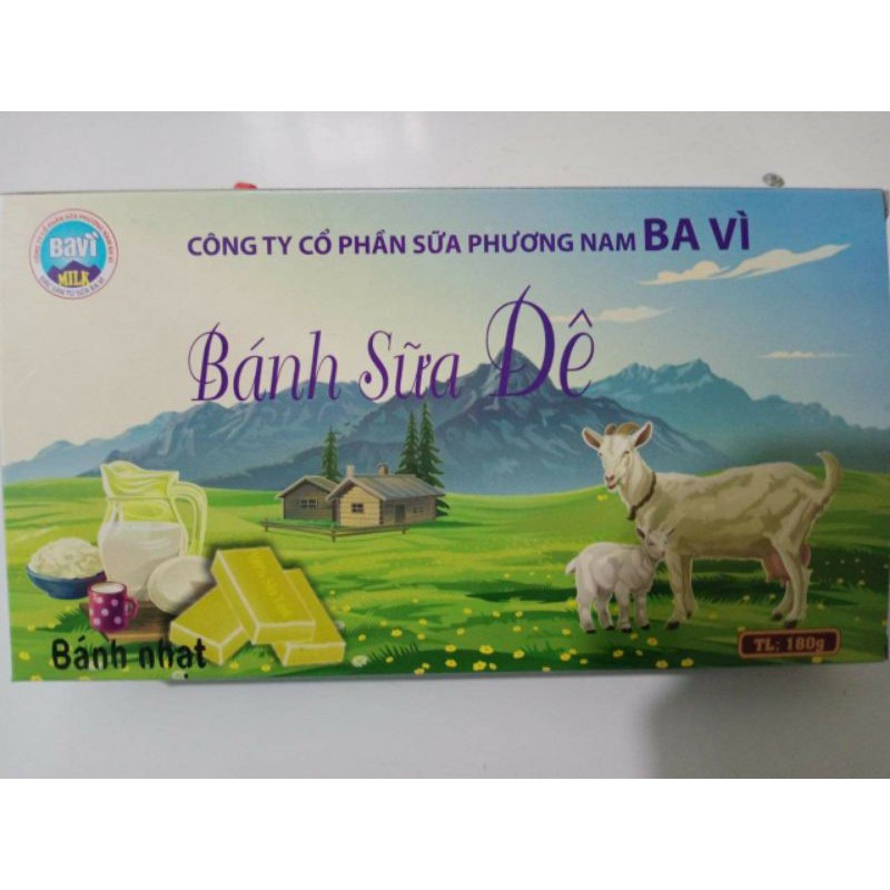 Bánh sữa đặc sản ba vì loại ngon bò dê bánh nhạt bánh socola