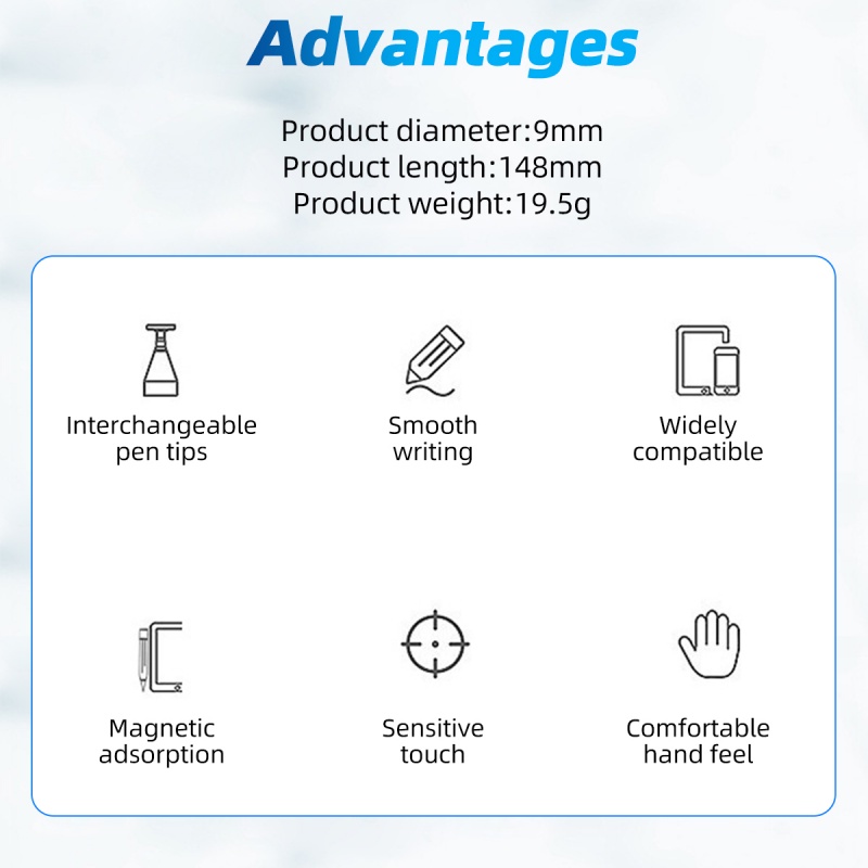 Bút cảm ứng HdoorLink từ tính chuyên dùng cho Android Huawei Pad Tablet