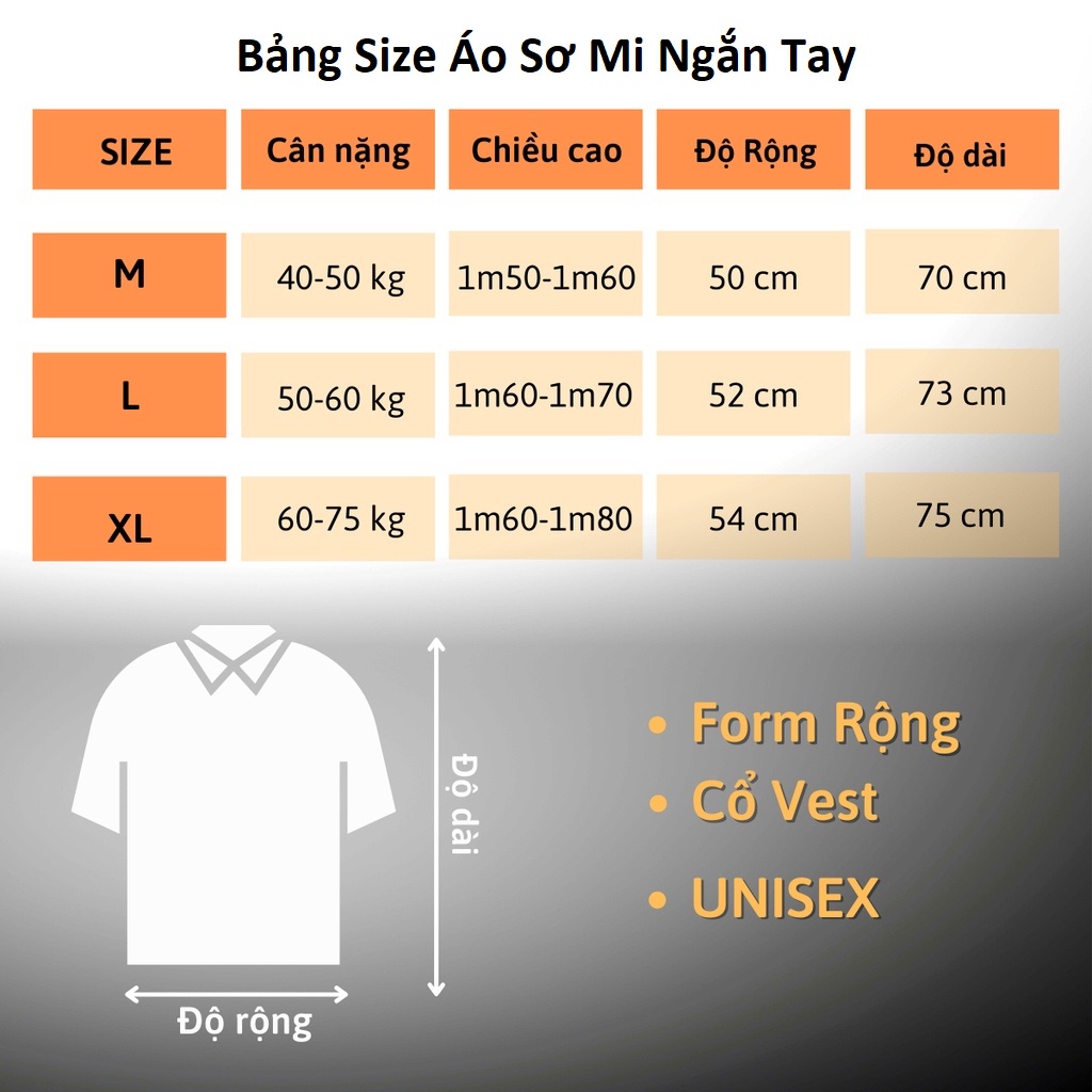 Áo sơ mi tay ngắn nam nữ ELNIDO form rộng cổ vest phong cách unisex Hàn Quốc chất vải lụa dãn cao cấp