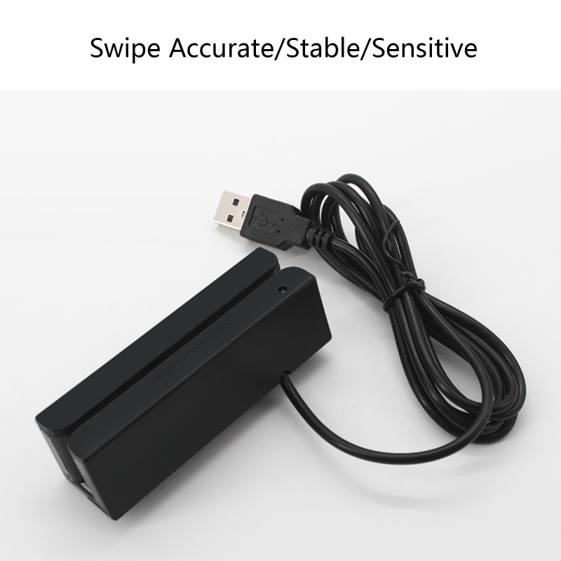 Đầu Đọc Dữ Liệu USB Từ Tính MSR580 3 Theo Dõi POS