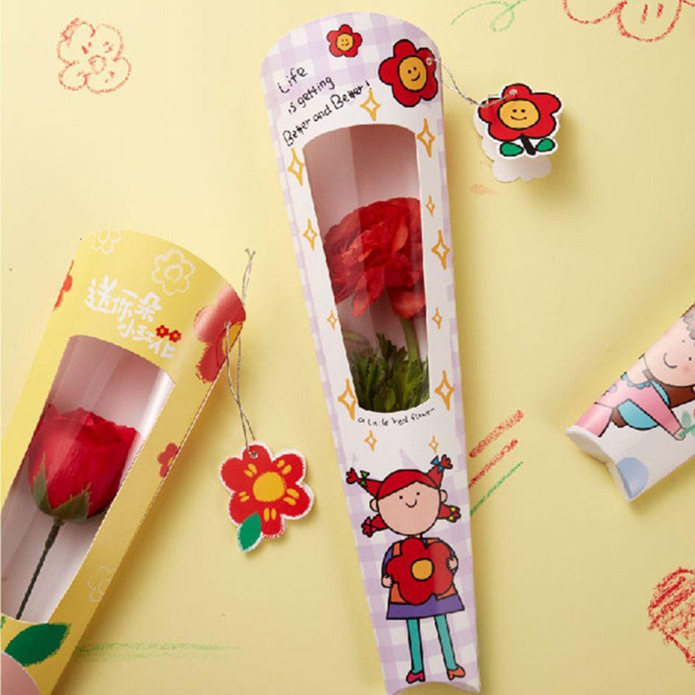 ZAIJIE24 Bó Hoa Cẩm Chướng Bằng Giấy Dùng Làm Quà Tặng Cho Ngày Của Mẹ DIY
