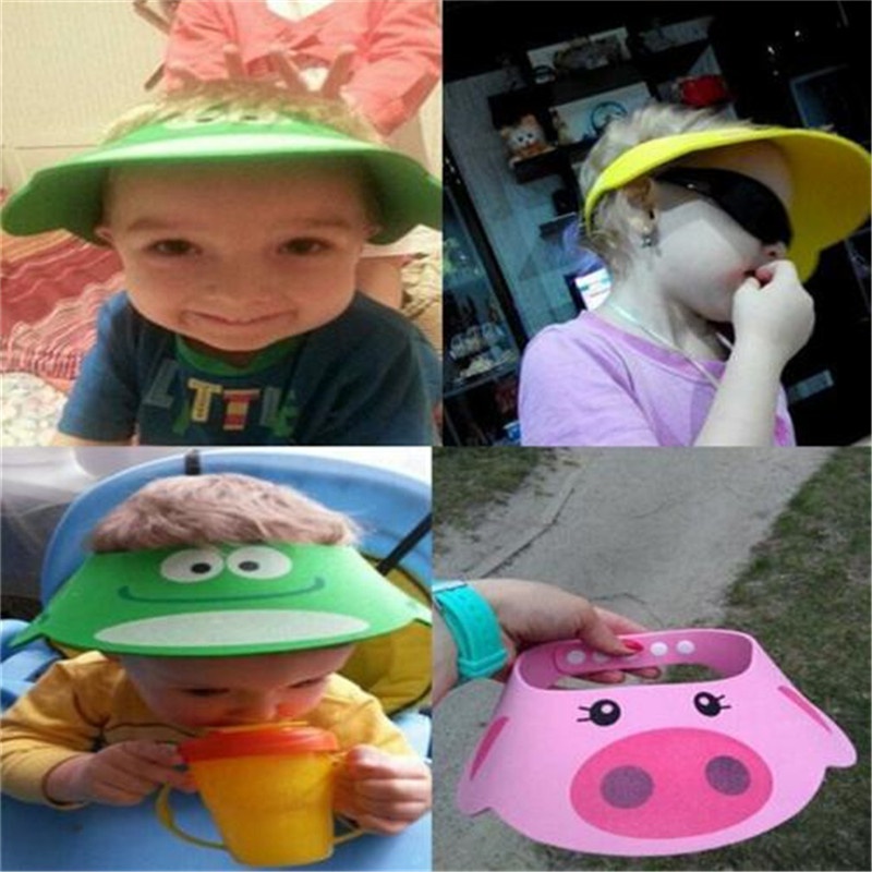 Mũ Chắn Nước Gội Đầu Điều Chỉnh Tùy Ý Cho Bé