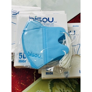 KHẨU TRANG 5D BISOU [ HỘP 10 CÁI]
