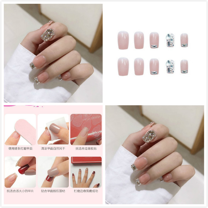 Bộ 24 Móng Tay Giả Với 8 Phong Cách Khác Nhau Cho Người Mới Bắt Đầu