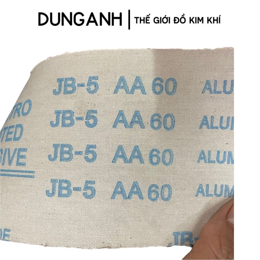 Giấy nhám Kim Khí Dung Anh giấy giáp JB, giấy ráp thô mịn các loại
