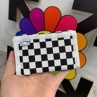 Bóp đứng nam nữ - Ví Vans Caro - Vải bố in nhiệt XUVD030