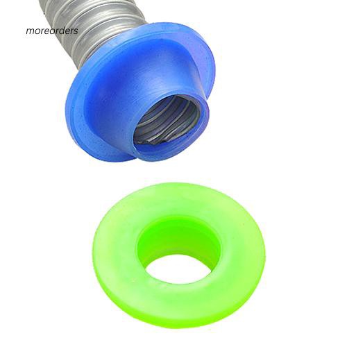 Vòng chắn đường ống nước xả của bồn rửa/máy giặt chất liệu silicone kích thước 6.5cm x 5cm tiện dụng