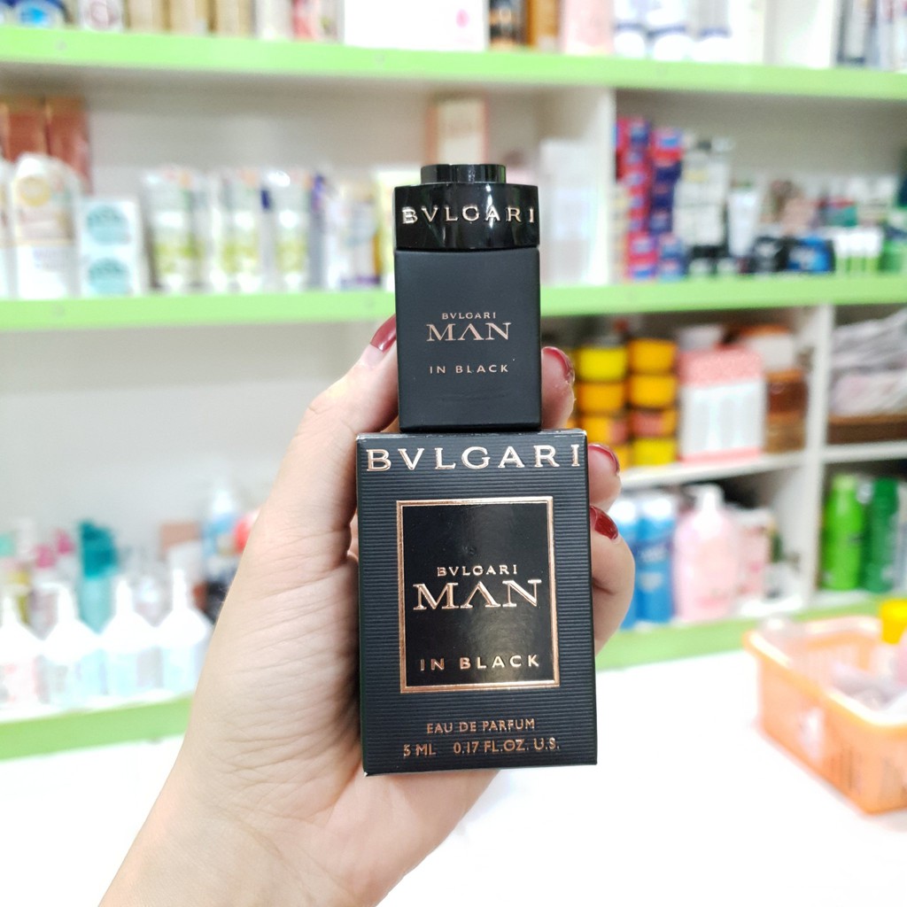 Nước Hoa Bvlgari Man In Black 5ml